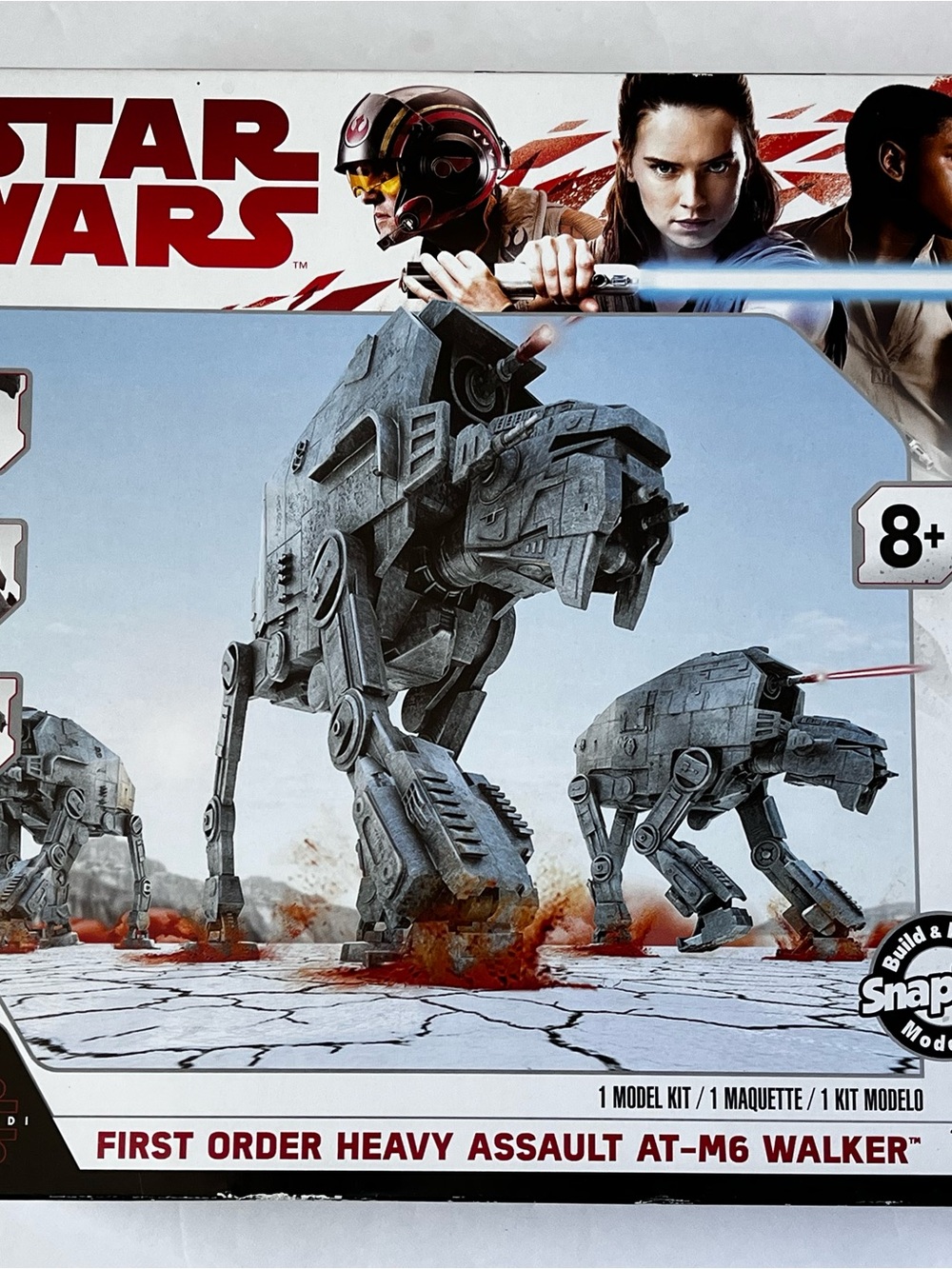 Star Wars First Order Heavy Assault AT-M6 Walker Building Set - Gray